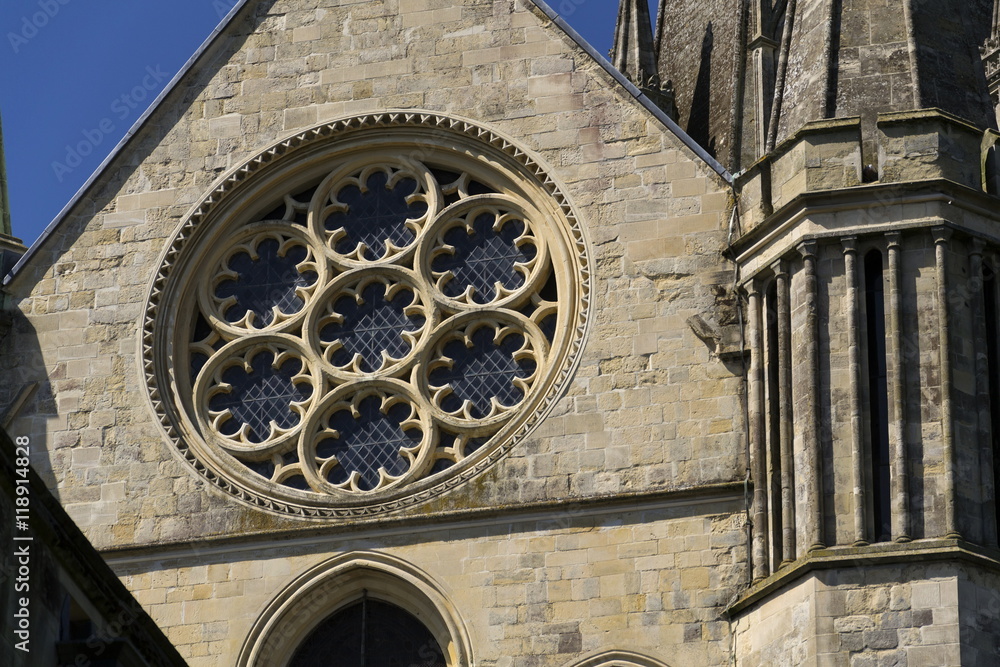 Obraz premium Cathedral Church of the Holy Trinity in Chichester, England
