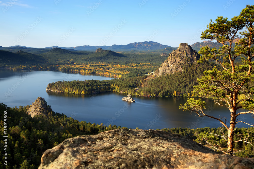 Fototapeta premium Natonal park Burabay (Borovoe), Kazakhstan 