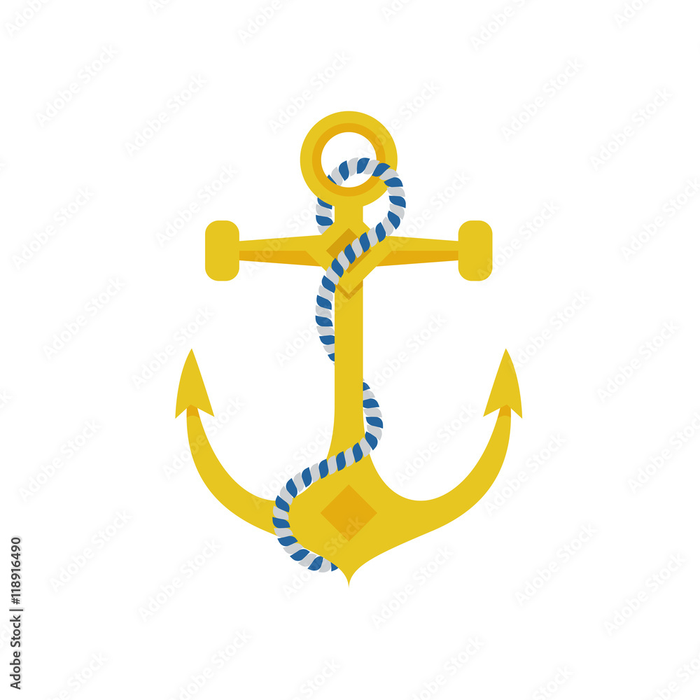 Ship Anchor Vector Icon Ship Anchor Vector Icon