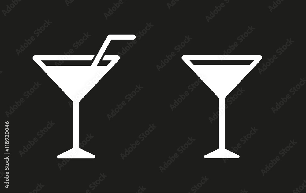Cocktail - vector icon. Cocktail - vector icon.