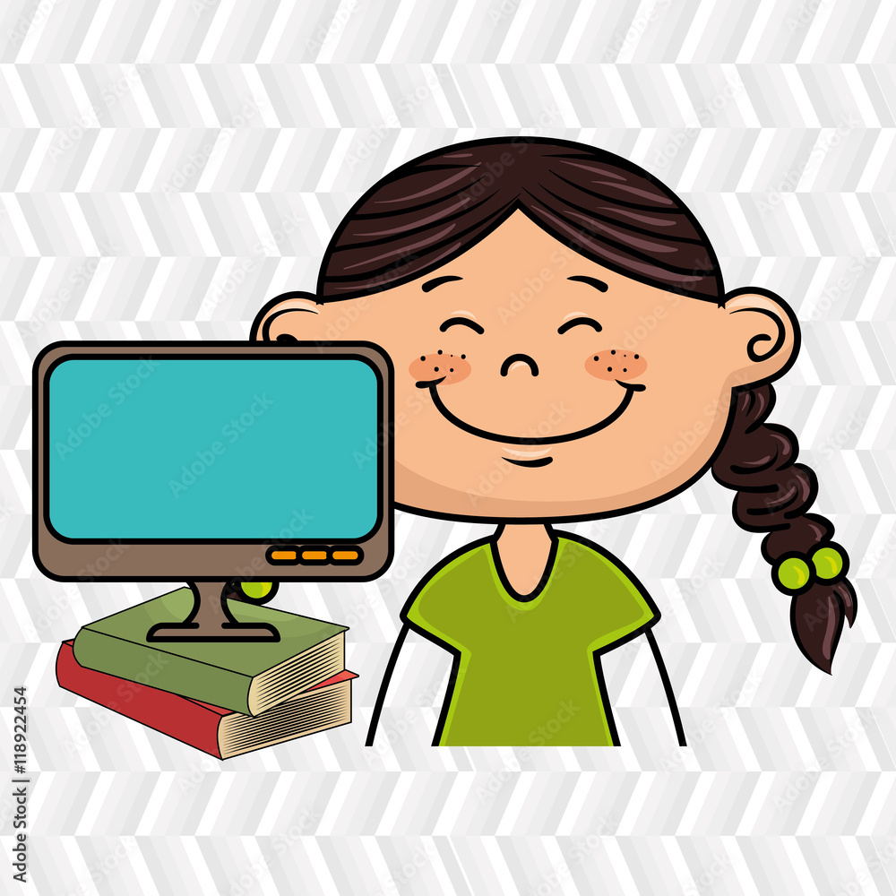 kids screen book icon vector illustration design kids screen book icon vector illustration design