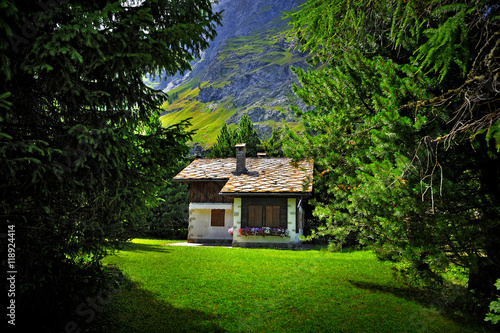 small house in alpine resort in Rhemes Notre Dame, Italy