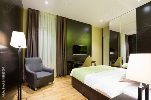 Wallpaper Mural Modern luxury hotel suite interior Torontodigital.ca