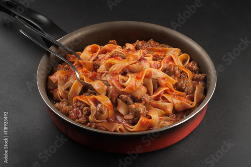 Wallpaper Mural Traditional Fettuccine pasta bolognese Torontodigital.ca