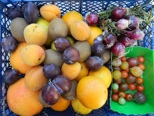 plateau de fruits photo