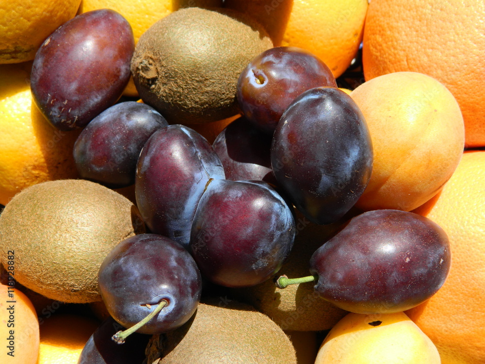 Fototapeta premium plateau de fruits