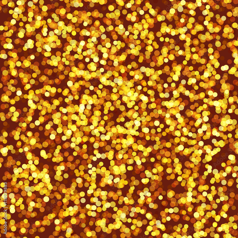 Background of golden lights. Background of golden lights.