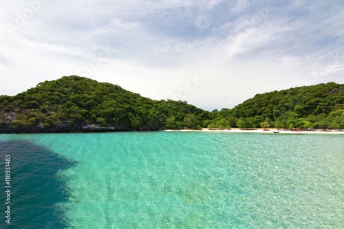  The Paradise beach. at Koh Samui in suratthani  Thailand