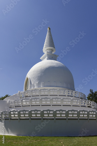Buddhist stupa in Hungary
