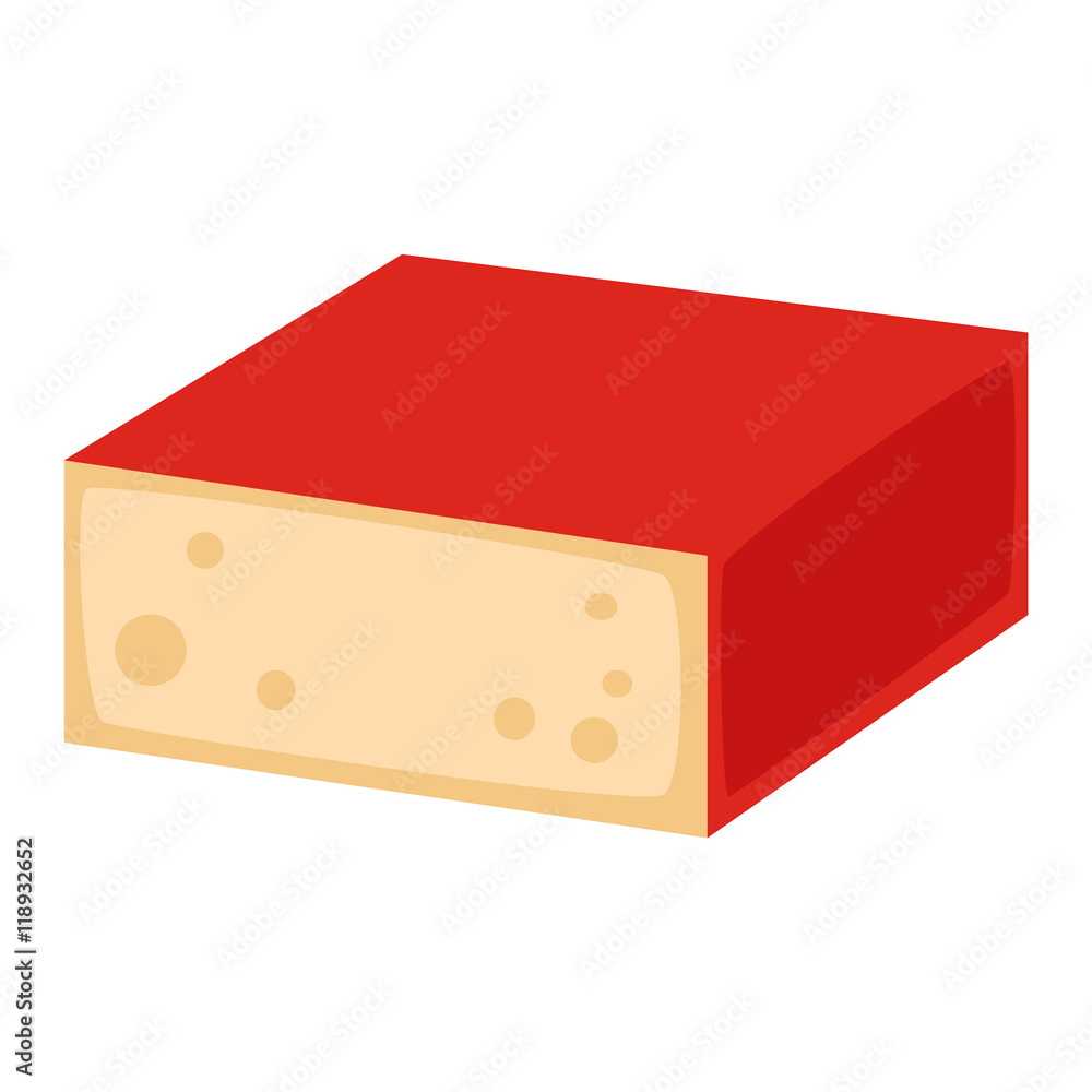 Cheese vector illustration icon Cheese vector illustration icon
