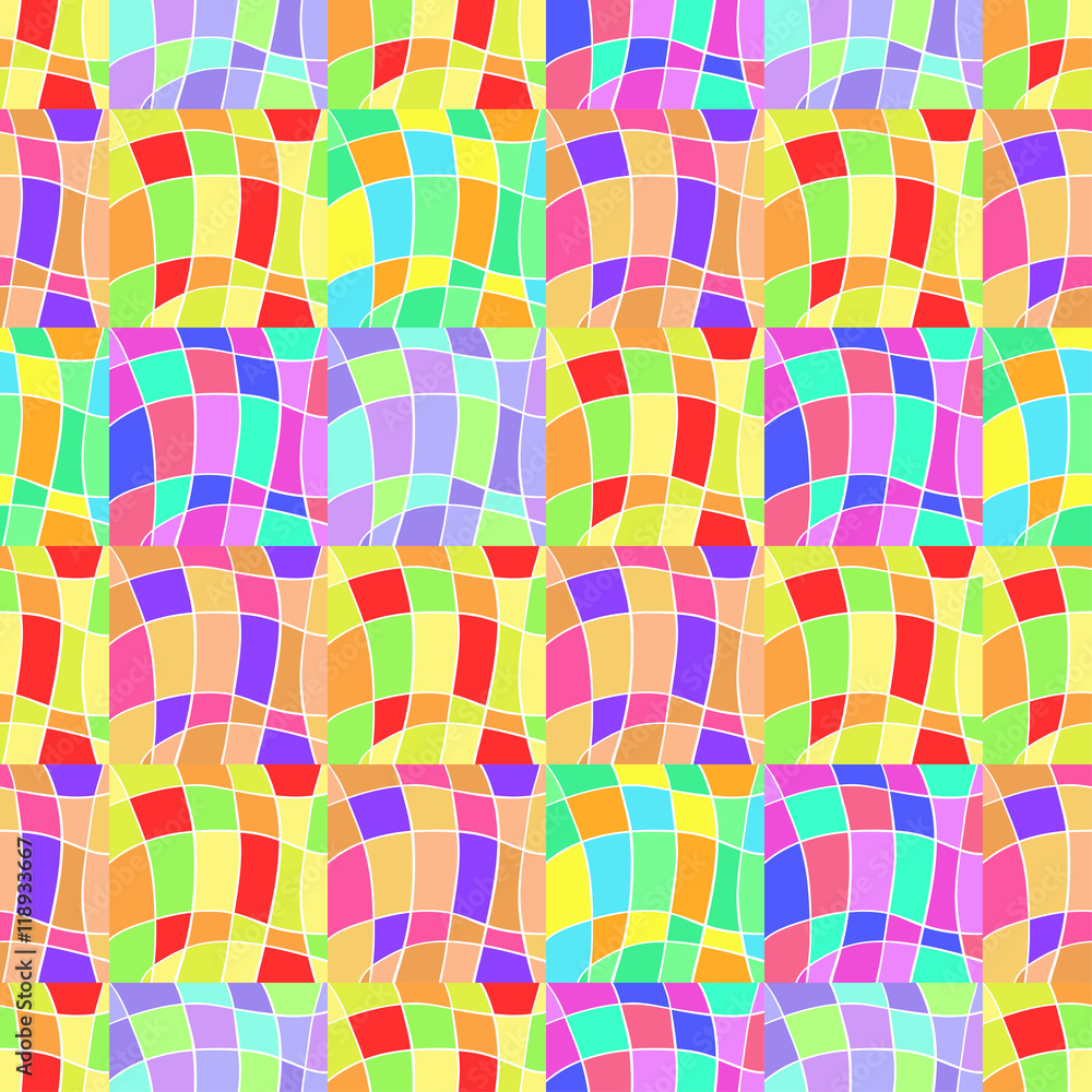 seamless pattern with colored scraps. illustration seamless pattern with colored scraps. illustration