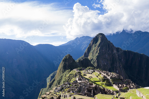 Machu Pichu in Peru photo