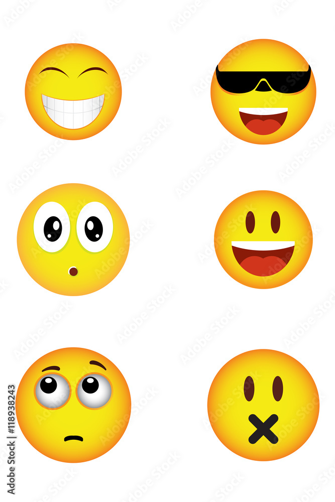 Fototapeta premium Happiness face smile 