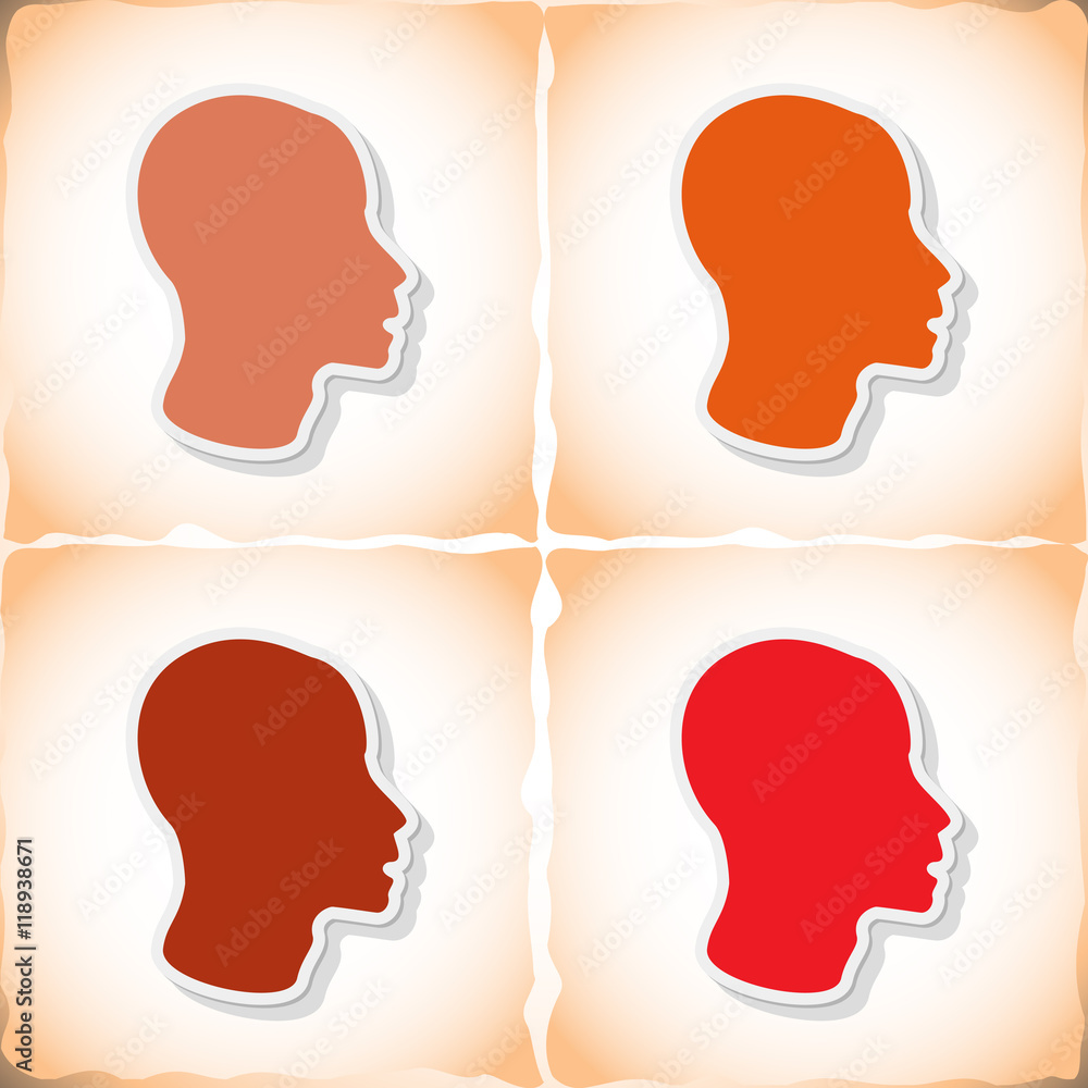 Head. Abstract image Medicine object Head. Abstract image Medicine object