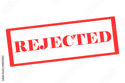 Rubber Stamp Rejected