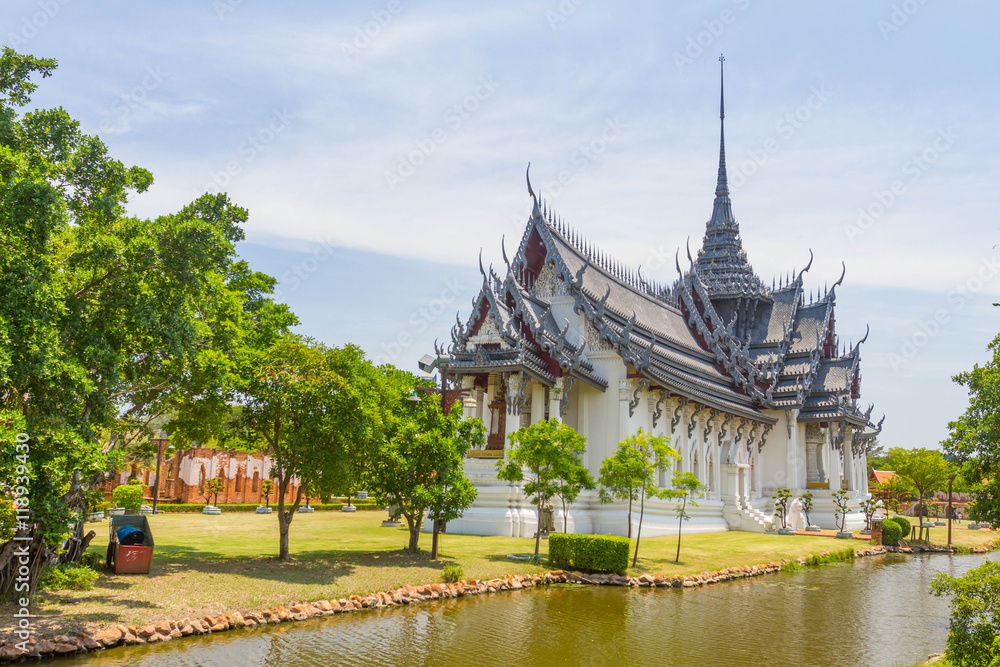 Naklejka premium Sanphet Prasat Palace in Ancient City, Samutprakan Thailand