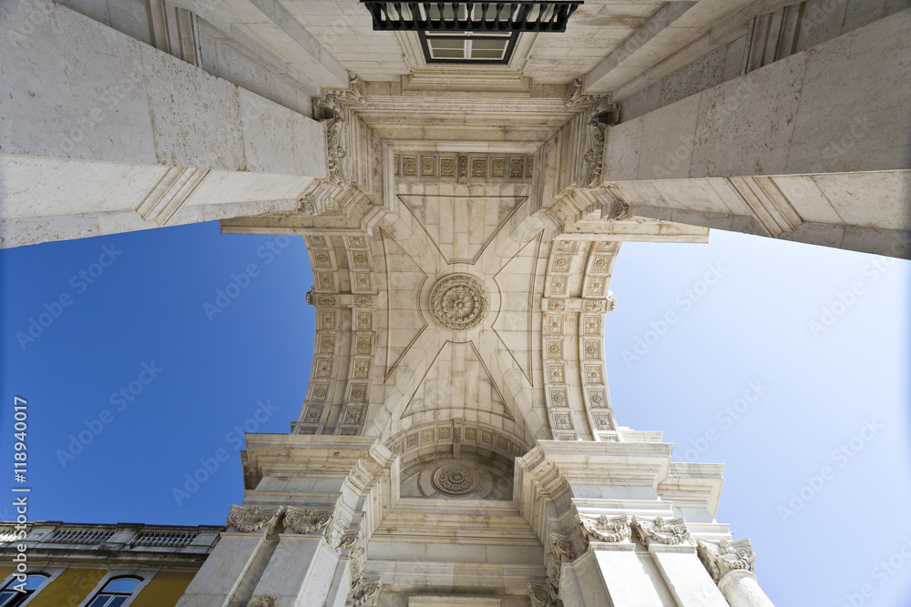 Obraz premium Lisbon Rua Augusta Arch