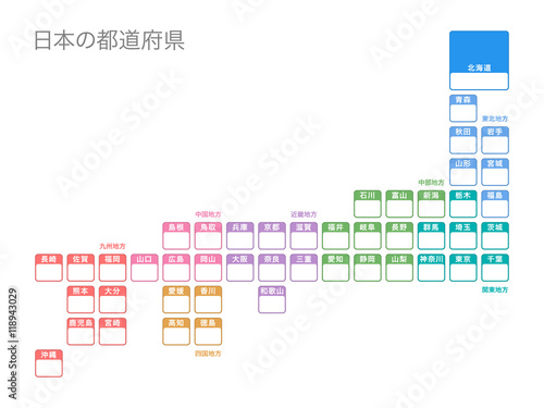 Prefectures in Japan 03