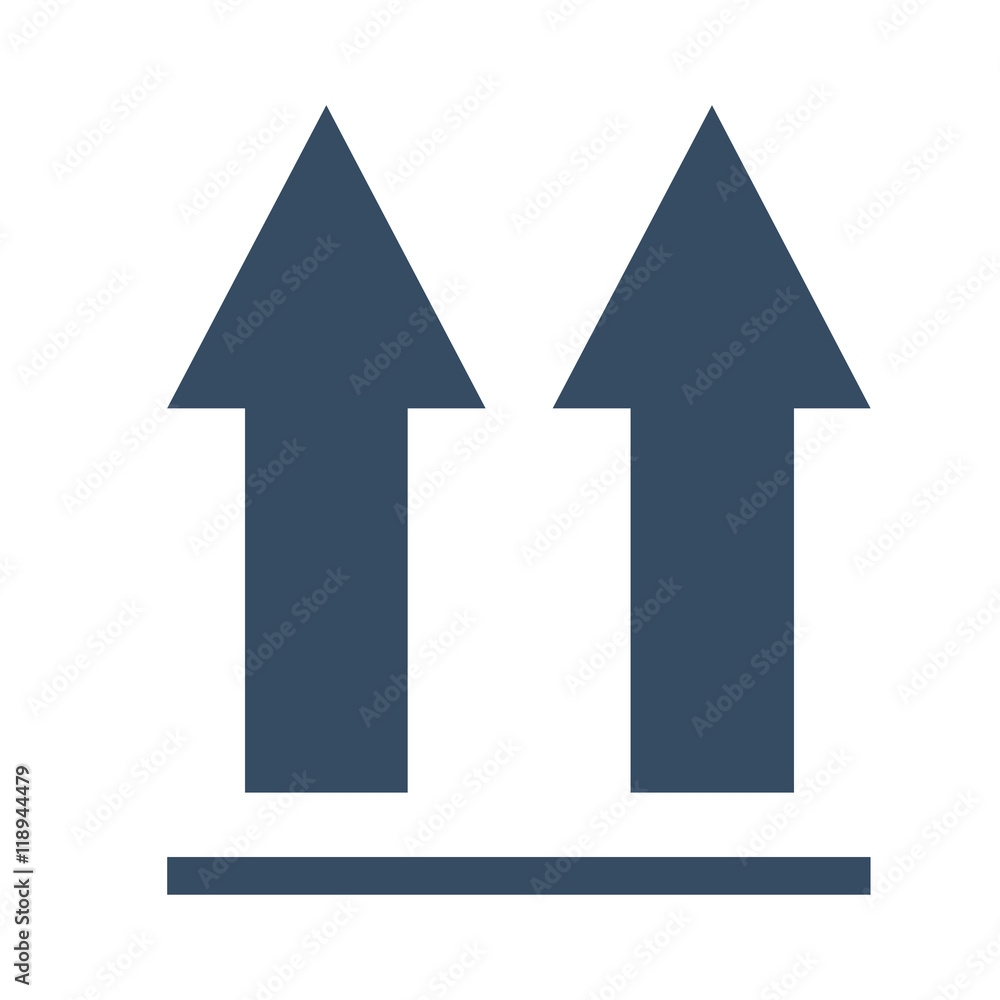 arrow blue direction upload icon. Isolated and Flat design. Vector illustration arrow blue direction upload icon. Isolated and Flat design. Vector illustration