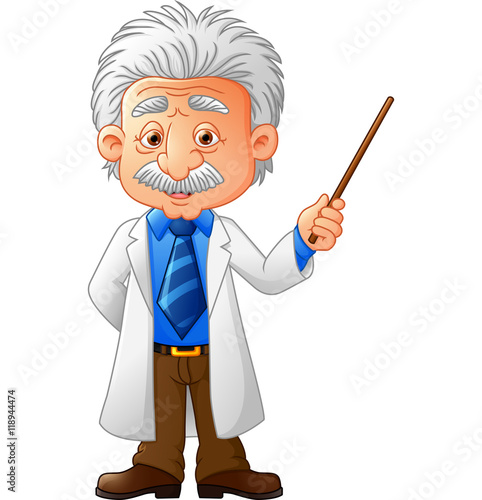 Professor explaining