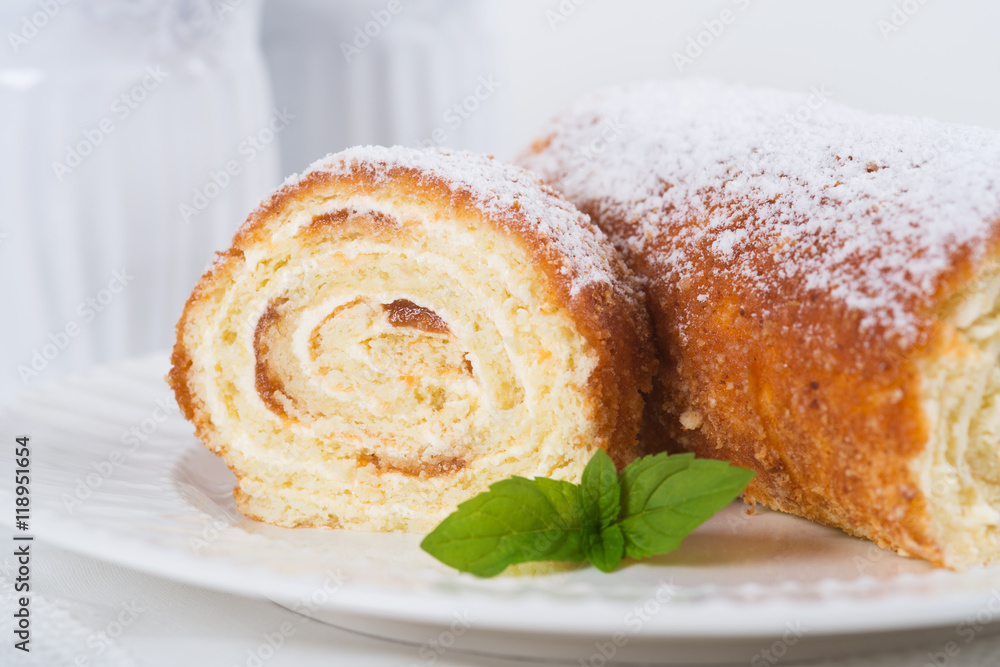 Biscuit roll with jam Biscuit roll with jam