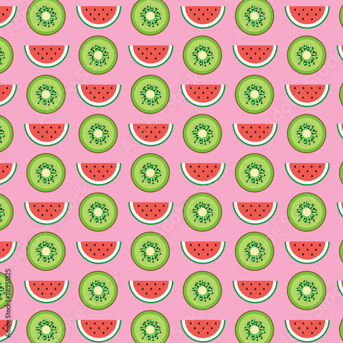 Fruit vector pattern.