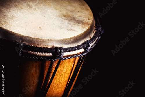 Wooden Djembe Details