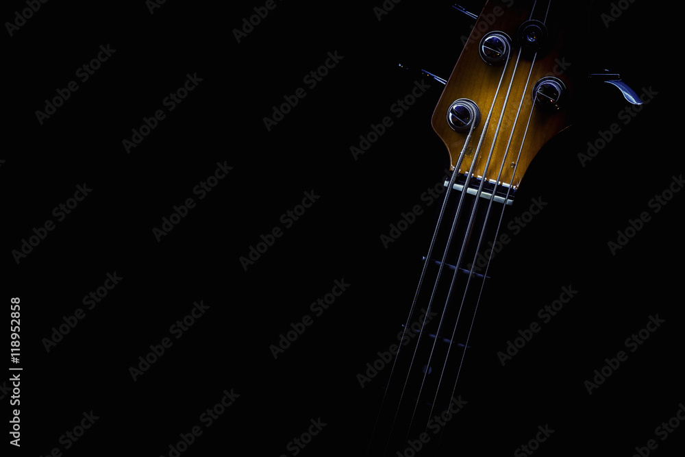 Obraz premium Five Strings Bass Guitar
