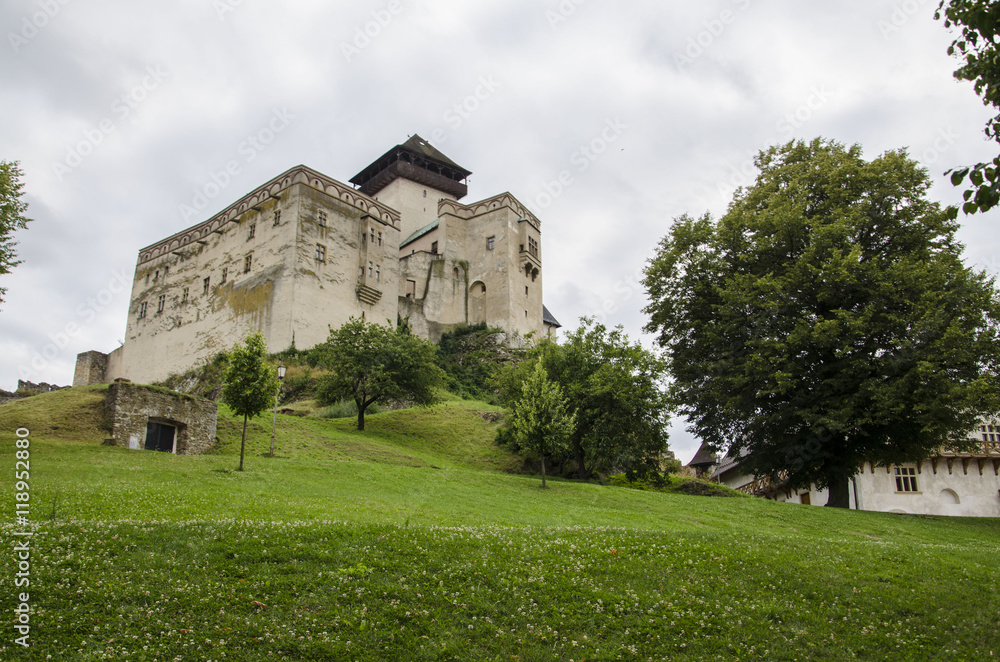 Slovakia castle, Trencin