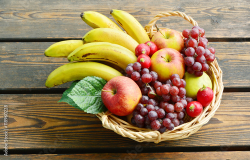 Fotografie The fruits are eaten throughout the year and useful
