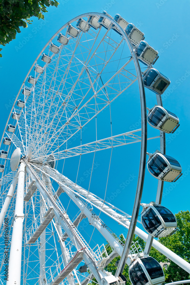 Fototapeta premium Ferris wheel.