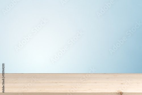 Wood table photo