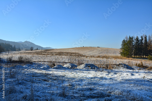 Landscape in Zakopane