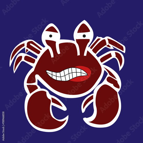 krab vector vector 