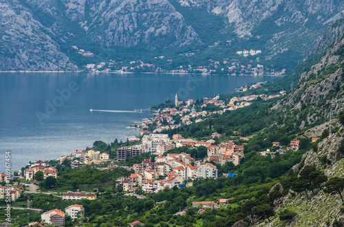 Panoramic view of Kotor bay © rostyle