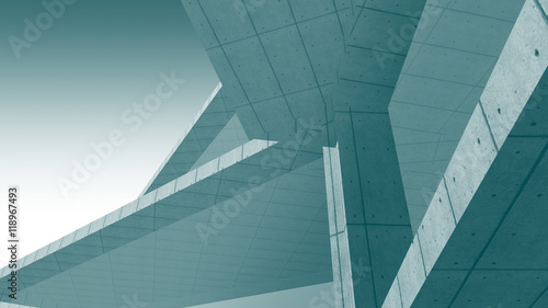 Canvas Print abstract architecture background