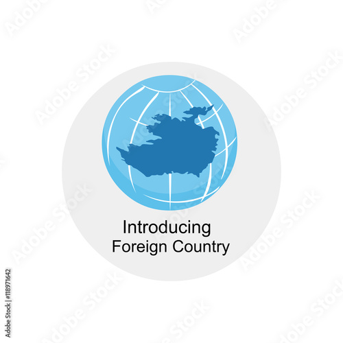 introducing foreign country icon