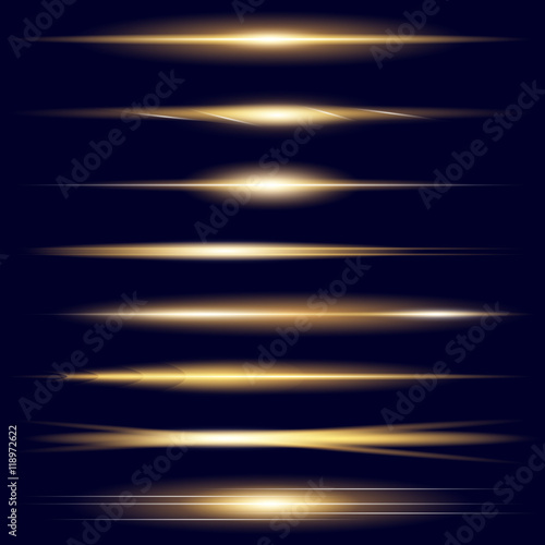 Creative concept Vector set of glow light effect stars bursts with sparkles isolated on black background. For illustration template art design, banner for Christmas celebrate, magic flash energy ray
