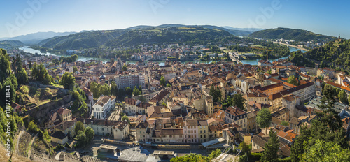 Vienne sur Rhône/panorama de Vienne photo