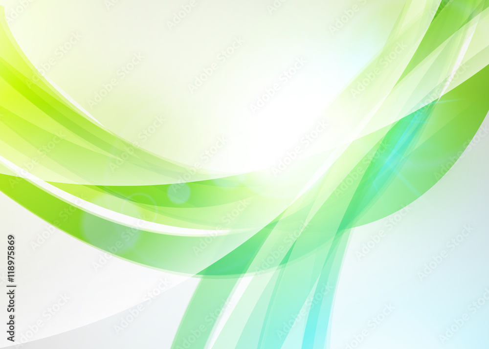 Abstract colorful wave background. Bright shining sun. Summer or spring background. Wave background with light effects. Vector illustration Abstract colorful wave background. Bright shining sun. Summer or spring background. Wave background with light effects. Vector illustration