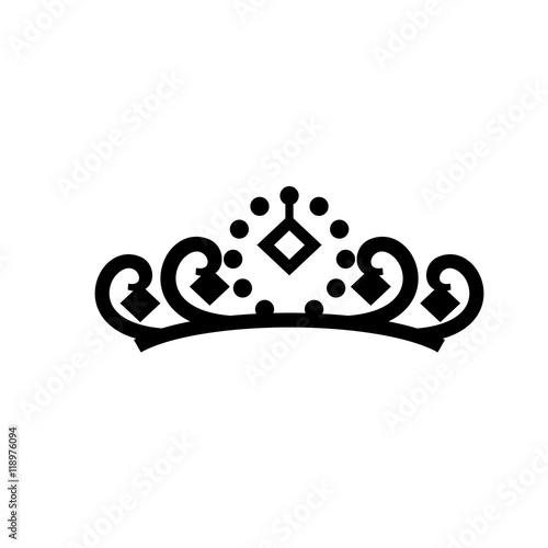 Tiara with Gemstones Icon