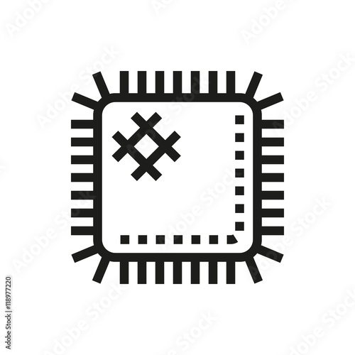 patch icon on white background