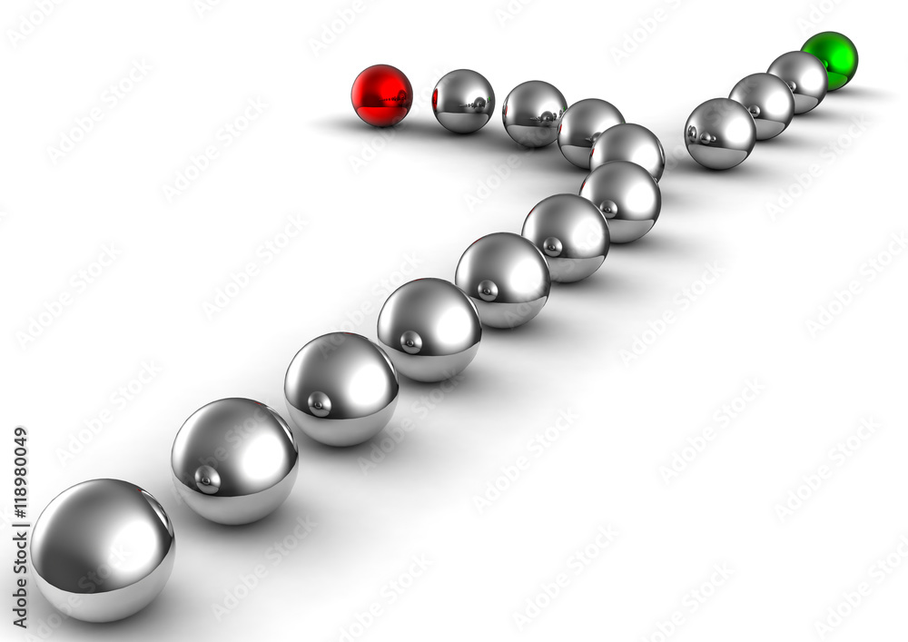 Decision Point / 3D render image representing a critical decision point Decision Point / 3D render image representing a critical decision point
