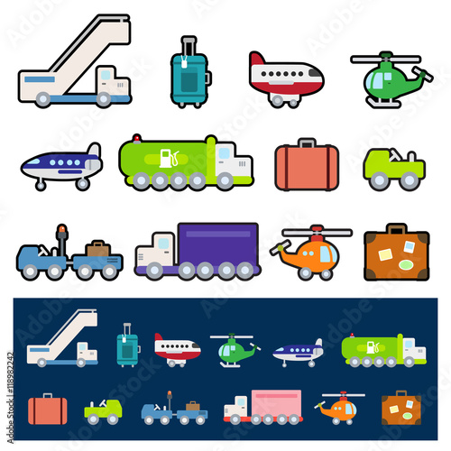 Airport Icon Set