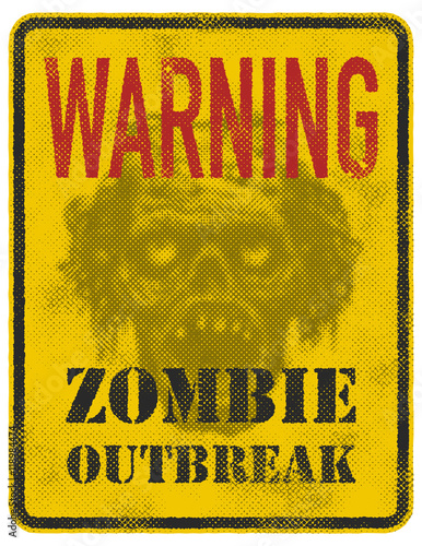 Poster Zombie Outbreak.