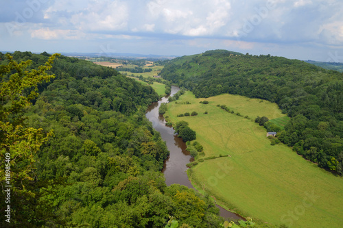 The River Wye from Symonds Yat Rock,  Forest of Dean. photo