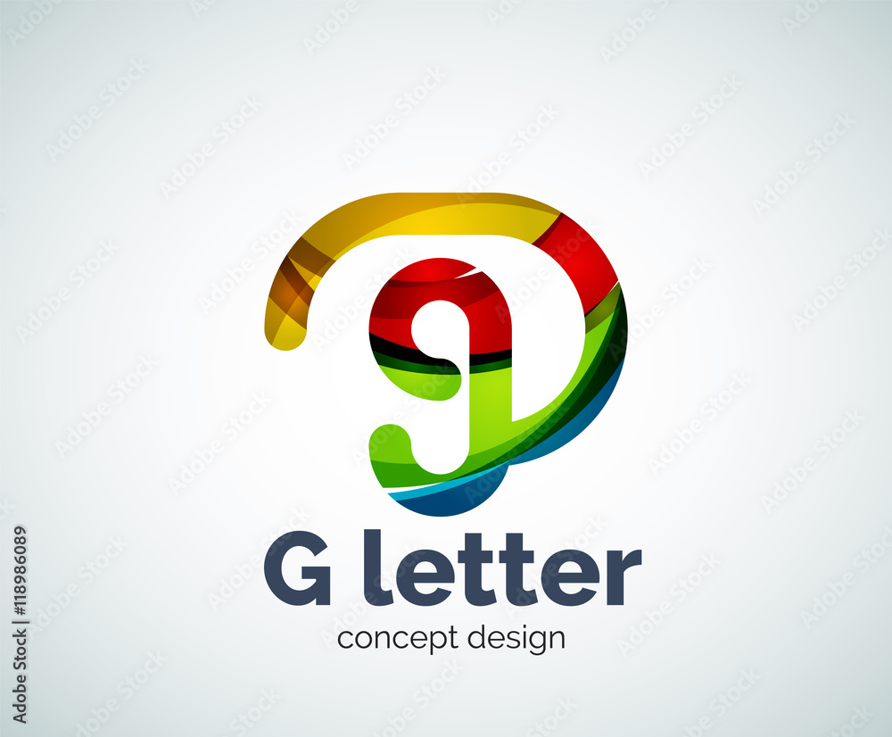 Obraz premium G letter logo icon
