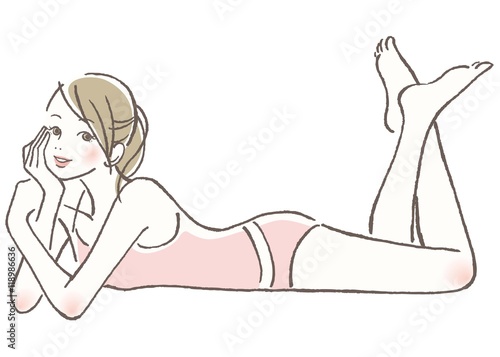 ポーズ　女性