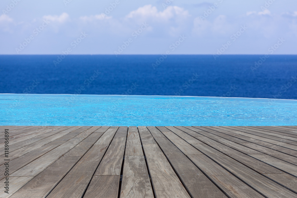 piscine à débordement avec vue sur mer piscine à débordement avec vue sur mer