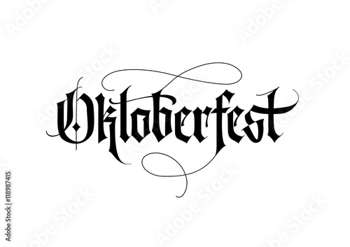 Oktoberfest Lettering 1